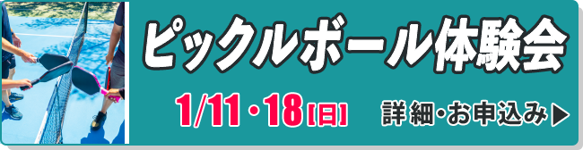 ピックルボール体験会