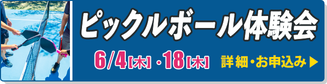 ピックルボール体験会