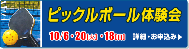 ピックルボール体験会